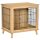 Dog kennel 81x58x76 cm oak dog cage dog box, lockable