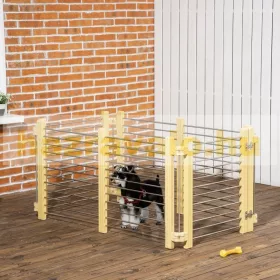 Kutya kennel állítható méretű kutyaketrec összecsukható kennel