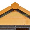 Pet cage with run and ramp 122x63x92 cm rabbit cage 