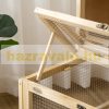 Pet cage wooden rodent cage 63.5x62x78 cm guinea pig cage