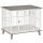 Dog cage indoor 86x60x70 cm pet cage white-grey