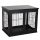 Dog kennel indoor dog cage 81x58x66 cm black pet cage