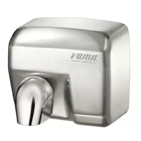 Nemesacél kézszárító inox ház infravezérlésű fali 230V 1700W 2400W automata infrás fehér hotel étter