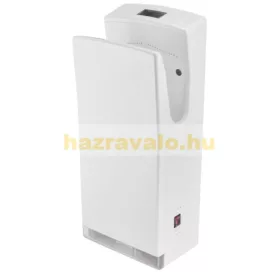 Kézbedugós kézszárító infravezérlésű 230V 2000W légpengés, ezüst szín automata infrás kellemes massz