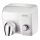 Ariel-BP Push-button hand dryer steel housing 230V 2400W vandal-proof, manual switch white hotel restaurant Made in Italy