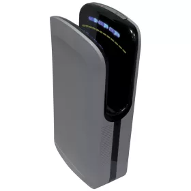 Kézbedugós jet kézszárító infravezérlésű 230V 1700W fehér automata infrás ezüst hotel étterem közint