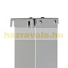 Room divider retractable screen 300x160 cm windbreak windshield black for outdoor and indoor use