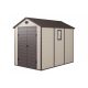 Garden house, plastic tool house, beige small house 188x225x278 cm G21 PAH 523