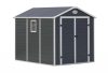 Garden house, plastic tool house, gray small house 188x225x278 cm G21 PAH 523