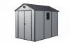 Garden house, plastic tool house, light gray small house 188x225x278 cm G21 PAH 523