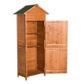   Kerti kisház fa szerszámos kamra bitumenes tetővel 190x79x49 cm