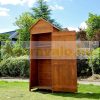 Small garden house, wooden tool room with bitumen roof, 190x79x49 cm