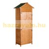 Small garden house, wooden tool room with bitumen roof, 190x79x49 cm