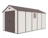 Garden house, plastic tool house, beige small house 241x238x456 cm G21 Boston 1104