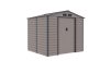 Garden house, steel tool house 213x190x191 cm gray G21 GAH 407