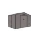 Garden house, steel tool house 277x198x191 cm gray G21 GAH 529