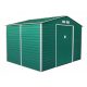 Garden house, steel tool house 277x198x191 cm green G21 GAH 529