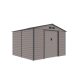 Garden house, steel tool house 277x198x255 cm gray G21 GAH 706