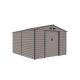 Garden house, steel tool house 277x198x319 cm gray G21 GAH 884