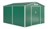 Garden house, steel tool house 277x198x319 cm green G21 GAH 884