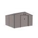 Garden house, steel tool house gray 340x205x319 cm G21 GAH 1085