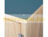 Tool shed wooden cabinet, garden cabinet storage 120x115x55 cm natural brown