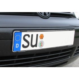   Keret nélküli rendszámtábla tartó a letisztultabb megjelenésért