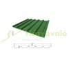 Car parking pergola 300x500x233 cm pine wood free-standing impregnated wood corrugated sheet roof