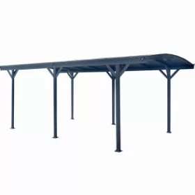   Alumínium autóbeálló, kocsi előtető 300x505 cm kocsibeálló polikarbonát tetővel