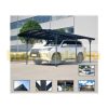 Aluminum carport, carport 300x505 cm carport with polycarbonate roof