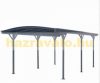 Aluminum carport, carport 300x505 cm carport with polycarbonate roof