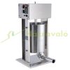 Sausage filler electric loop filler 12 liter 200W professional vertical design stainless steel
