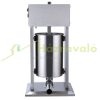 Sausage filler electric loop filler 12 liter 200W professional vertical design stainless steel