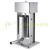 Sausage filler electric loop filler 12 liter 200W professional vertical design stainless steel