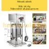 Sausage filler electric loop filler 12 liter professional design stainless material inox filling machine 