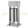 Sausage filler electric loop filler 15 liter professional vertical design stainless steel