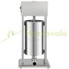 Sausage filler electric loop filler 15 liter professional vertical design stainless steel