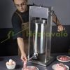 Sausage filler manual loop filler 15 liter vertical sausage making machine stainless steel