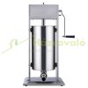 Sausage filler manual loop filler 15 liter vertical sausage making machine stainless steel