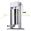 Sausage filler manual loop filler 15 liter vertical sausage making machine stainless steel