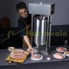 Sausage filler electric loop filler 25 liter 400W professional vertical design stainless steel