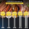 Sausage filler inox horizontal loop filler 3 liter stainless steel filling machine 
