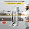 Sausage filler, loop filler, professional design, stainless steel, 7 liter capacity, inox filling machine 