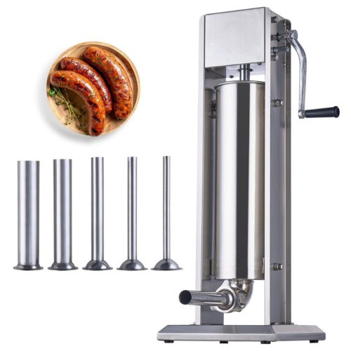 Sausage filler manual loop filler 7 liter vertical sausage making machine stainless steel