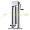 Sausage filler manual loop filler 7 liter vertical sausage making machine stainless steel