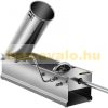 Sausage filler inox horizontal loop filler 7 liter stainless steel filling machine 