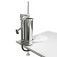 Sausage filler, loop filler, professional design, stainless material, 3.5 liter capacity, narrow version