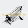 Sausage filler, loop filler, professional design, stainless material, 3.5 liter capacity, narrow version