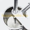 Sausage filler, loop filler, professional design, stainless material, 3.5 liter capacity, narrow version