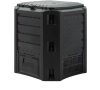 Composting box 380 liter black outdoor composting container